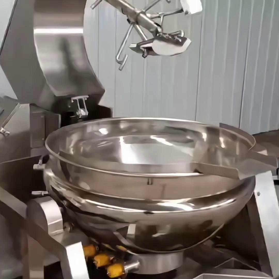 全自动电磁加热搅拌行星炒锅 - 山东硕川食品机械有限公司